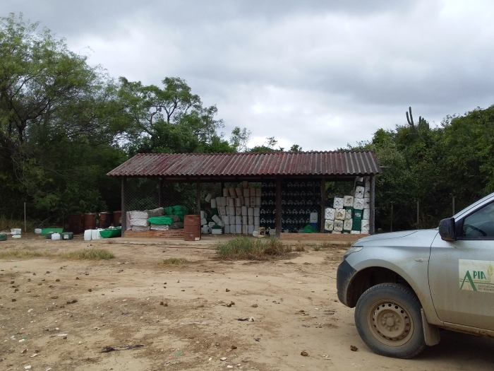 APIA visita a los predios agrícolas en los municipios de San Pedro y Pailón