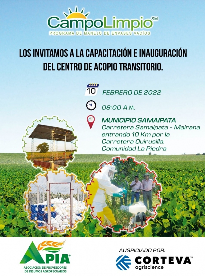 Capacitación e inauguración del Centro de acopio transitorio